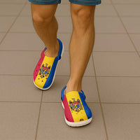 Moldova Clogs Shoes Flag Color Inspiration - Wonder Print Shop
