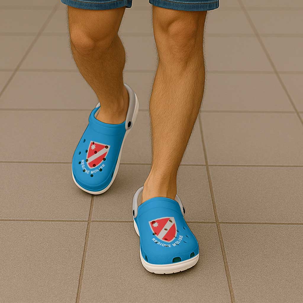 Molise Italy Clogs Shoes Flag Color Inspiration - Wonder Print Shop