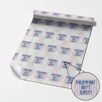 Mommin' Ain't Easy Wrapping Paper Roll Funny Mom Life Mother's Day