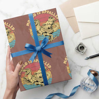 Mongo is Appalled Wrapping Paper Roll Vintage Princess Cat Riding Dinosaur