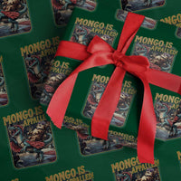Mongo is Appalled Wrapping Paper Roll Vintage Princess Donut Riding Mongo