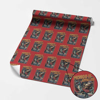 Mongo is Appalled Wrapping Paper Roll Vintage Princess Donut Riding Mongo