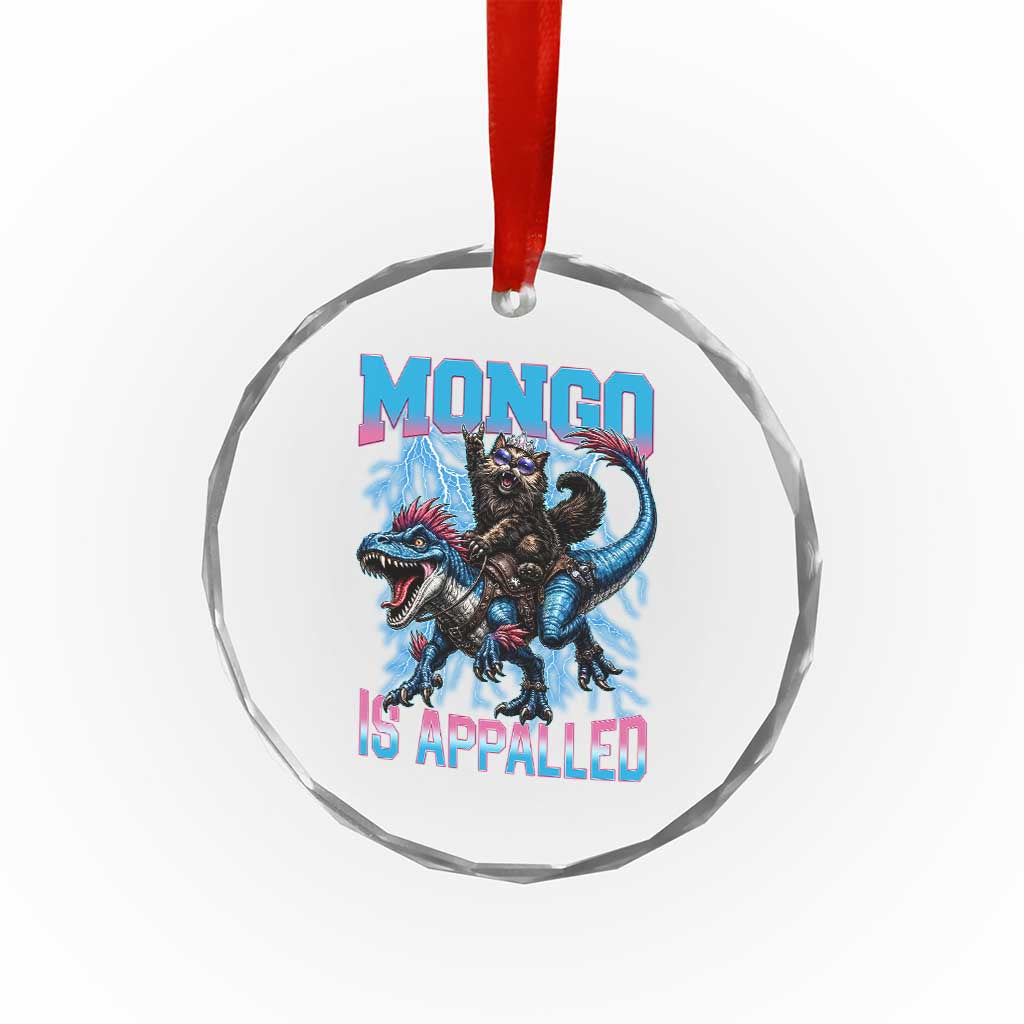 Mongo Is Appalled Princess Cat Quote Crystal Glass Ornament Geeky Fantasy Book Lover