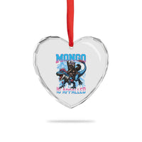 Mongo Is Appalled Princess Cat Quote Heart Crystal Glass Ornament Geeky Fantasy Book Lover