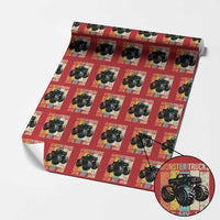 Monster Trucks Are My Jam Wrapping Paper Roll Vintage Retro - Wonder Print Shop