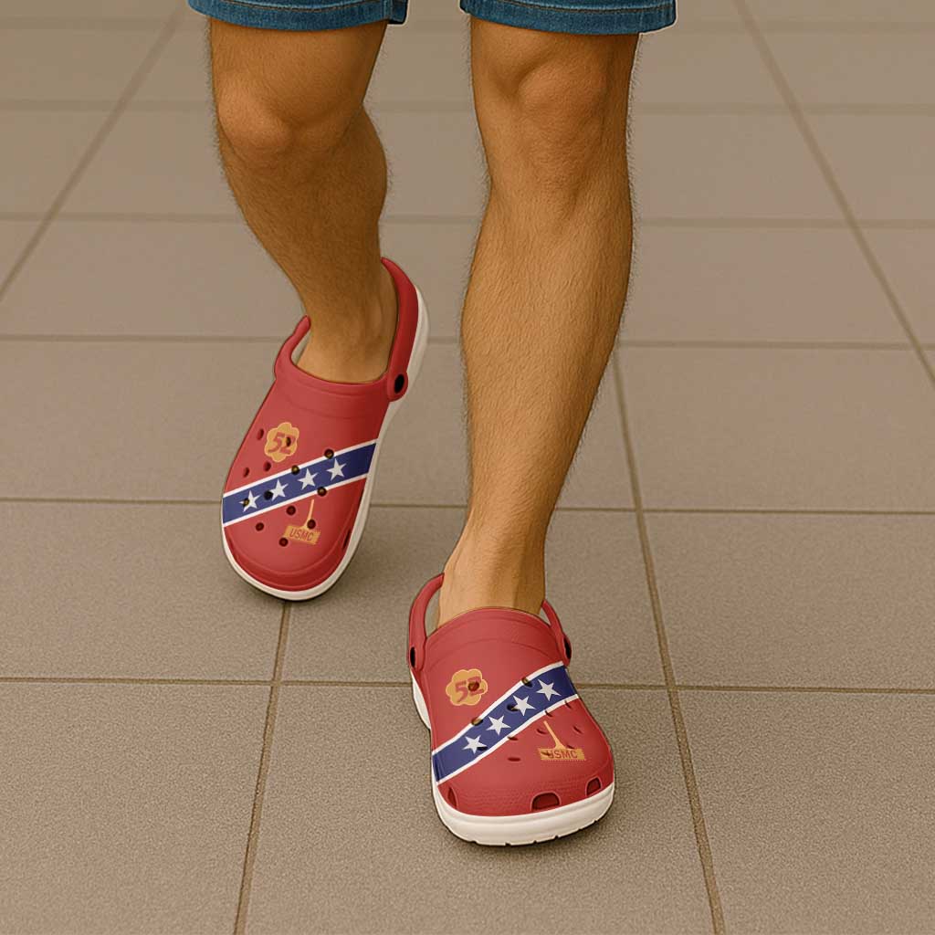 Montford Point Marines Clogs Shoes 52 USMC Tribute - Wonder Print Shop