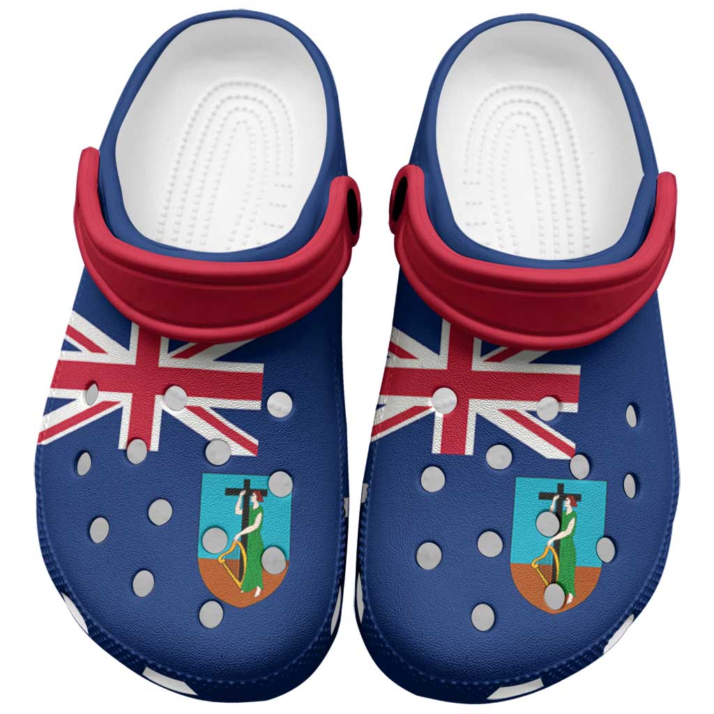 Montserrat Clogs Shoes Heritage Palette Flag-Inspired - Wonder Print Shop