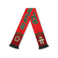 Morocco 2026 Football Soccer Scarf Go Atlas Lions