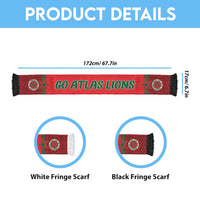 Morocco 2026 Football Soccer Scarf Go Atlas Lions