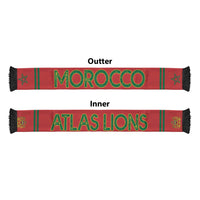Morocco 2026 World Football Soccer Scarf Go Champions