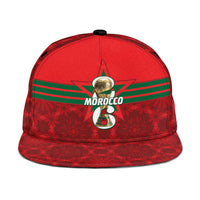 Morocco Football Snapback Cap 2026 Come On Atlas Lions - Wonder Print Shop