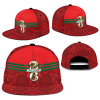 Morocco Football Snapback Cap 2026 Come On Atlas Lions - Wonder Print Shop