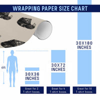 Mother Road Adventure Graphic Wrapping Paper Roll Vintage Route Highway 66 Bridge