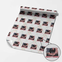 Mothman Americas Wingman Wrapping Paper Roll Funny Patriotic Cryptid