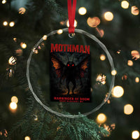 Mothman Crystal Glass Ornament Horror Harbinger of Doom Urban Myth Cryptid Creature TS10
