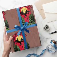 Mothman Wrapping Paper Roll Believes In You Cryptid Cryptozoology