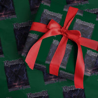 Mothman Wrapping Paper Roll Black Bridge Folk Horror Cryptid Fan