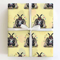 Mothman Easter Bunny Wrapping Paper Roll Funny West Virginia Cryptid Lover Gift