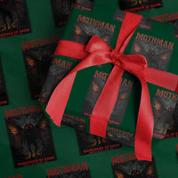 Mothman Wrapping Paper Roll Horror Harbinger of Doom Urban Myth Cryptid Creature - Wonder Print Shop