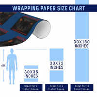 Mothman Wrapping Paper Roll Horror Harbinger of Doom Urban Myth Cryptid Creature - Wonder Print Shop
