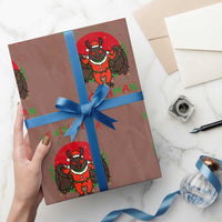 Mothman Xmas Wrapping Paper Roll We Wish You A Mothman Cryptmas Funny Xmas Gift - Wonder Print Shop