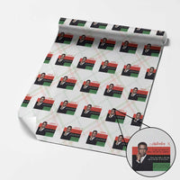 Motivational Malcolm X Quote Wrapping Paper Roll Black History Month Gift - Wonder Print Shop