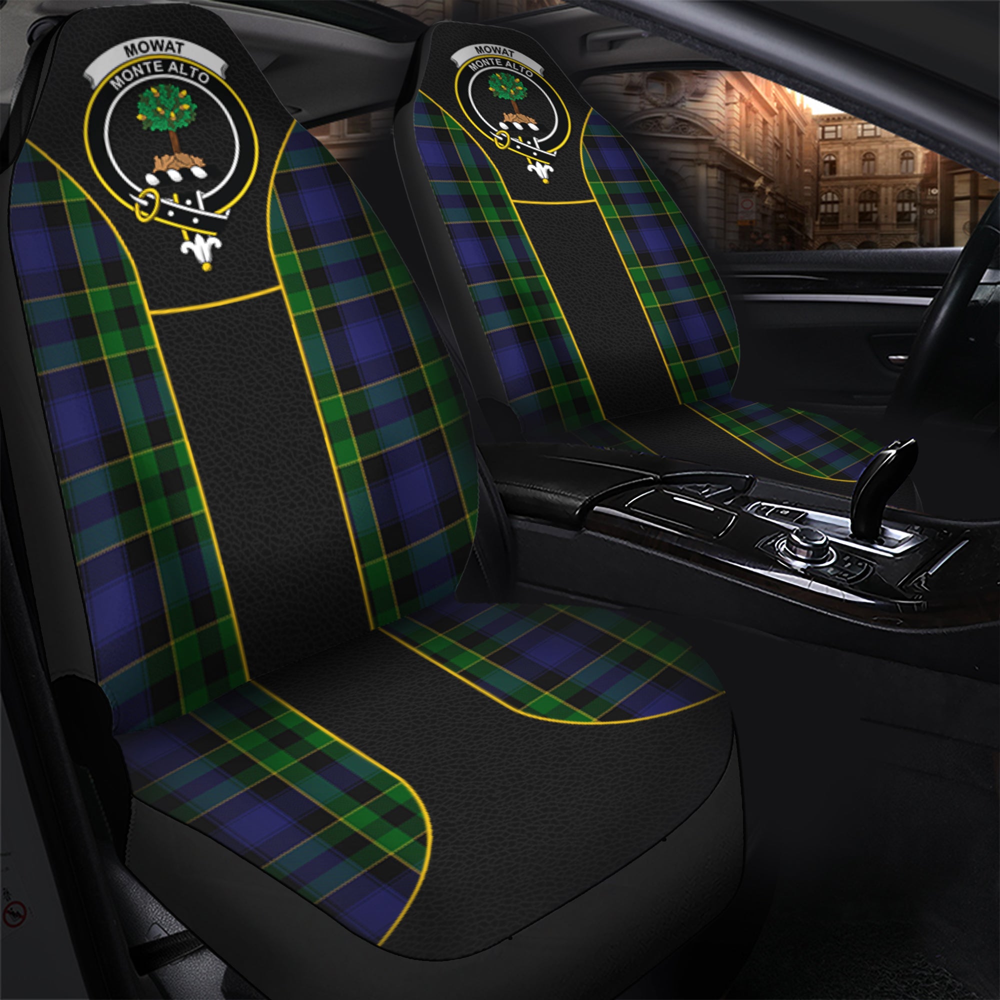 scottish-mowat-tartan-crest-car-seat-cover-special-style