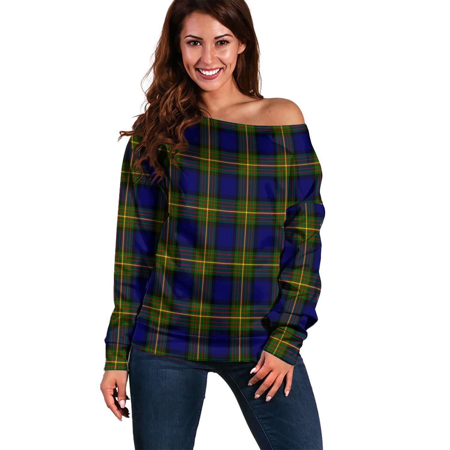 muir-tartan-off-shoulder-sweater-tartan-sweater-for-women