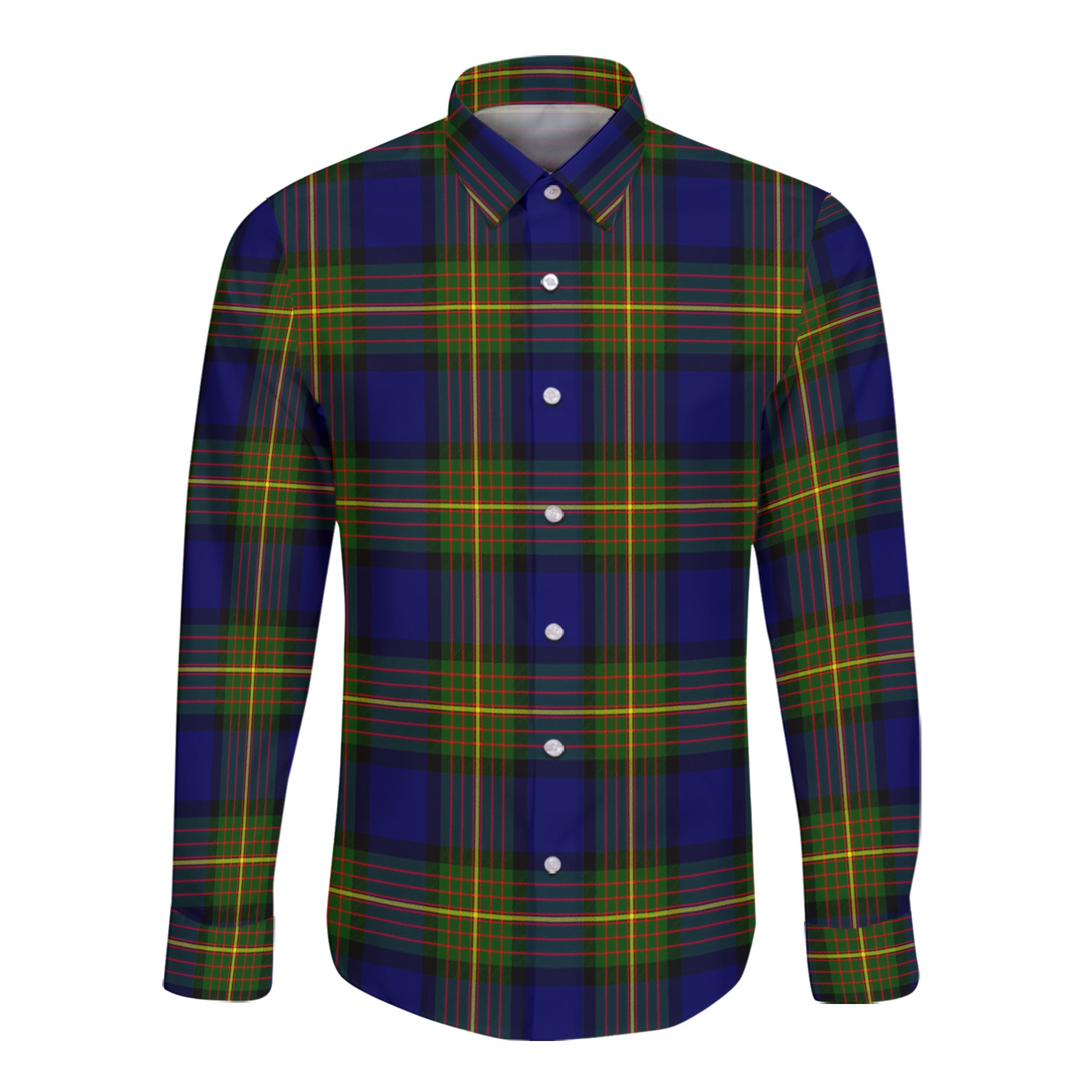 Muir Tartan Long Sleeve Button Up Shirt K23