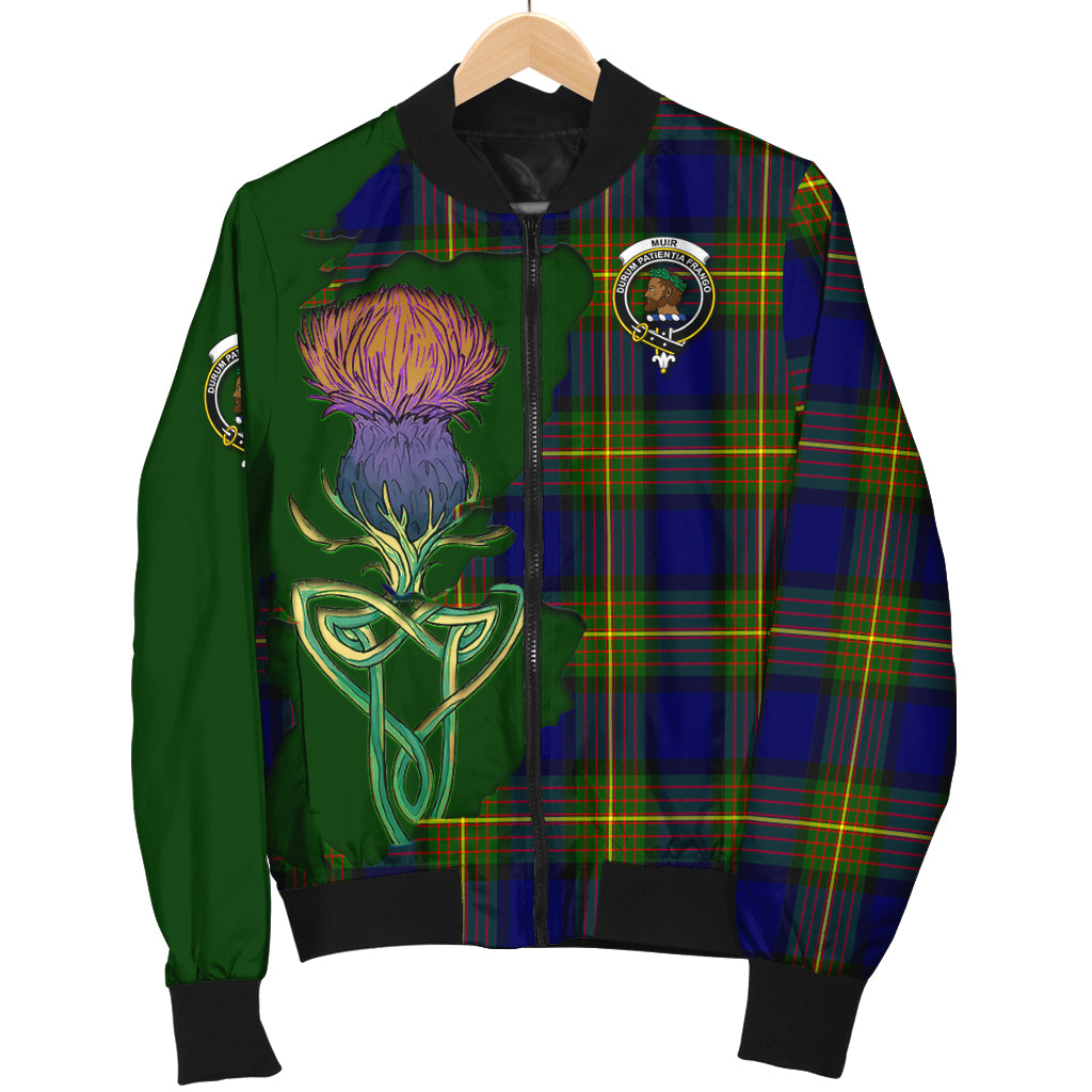 muir-tartan-family-crest-bomber-jacket-tartan-plaid-with-thistle-and-scotland-map-jacket