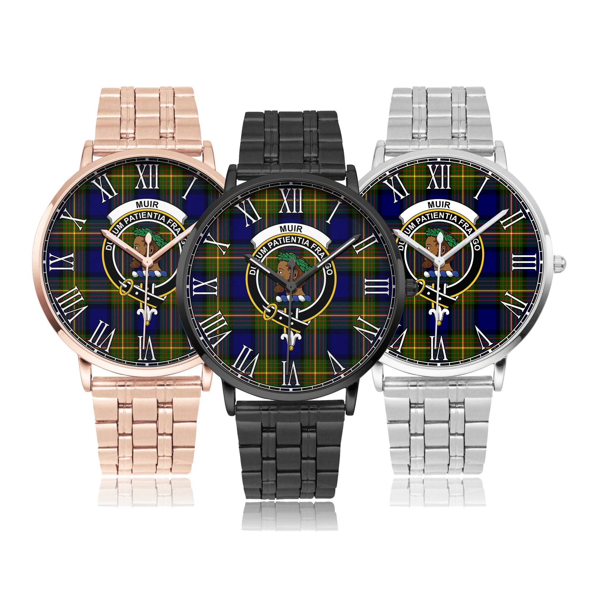 muir-family-crest-quartz-watch-with-stainless-steel-trap-tartan-instafamous-quartz-stainless-steel-watch