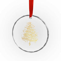 Music Christmas Tree Crystal Glass Ornament Musician Music Lover Gift - Wonder Print Shop