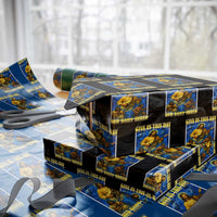 Music Give Us This Day Our Daily Shred Wrapping Paper Roll Funny Jesus Rock Guitar Meme - Wonder Print Shop