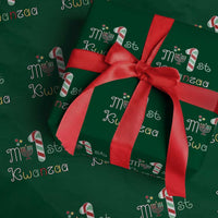 My 1st Kwanzaa Wrapping Paper Roll Babys First Kwanzaa Kinara Gift