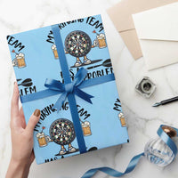 My Drinking Team Has A Darts Problem Wrapping Paper Roll Funny Darts Player Team - Wonder Print Shop