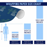 My God Is Stronger Than Bile Duct Cancer Wrapping Paper Roll Faith Over Fear Support Gift