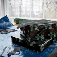 My God Is Stronger Than Liver Cancer Wrapping Paper Roll Faith Hope Support Gift