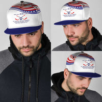 My Gold Medal Winning Hockey Team Snapback Cap White Style