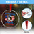 My Pronouns Are USA Crystal Glass Ornament Bold Patriotic Eagle with American Flag Bandana Mullet - Wonder Print Shop
