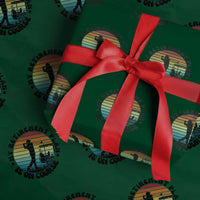My Retirement Plan Is On Course Wrapping Paper Roll Retired Golfer Gift - Wonder Print Shop