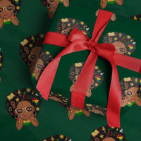 My Roots Black History Culture Pride Wrapping Paper Roll African American Heritage - Wonder Print Shop