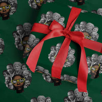 My Roots Black History Leaders Wrapping Paper Roll African American Heritage - Wonder Print Shop