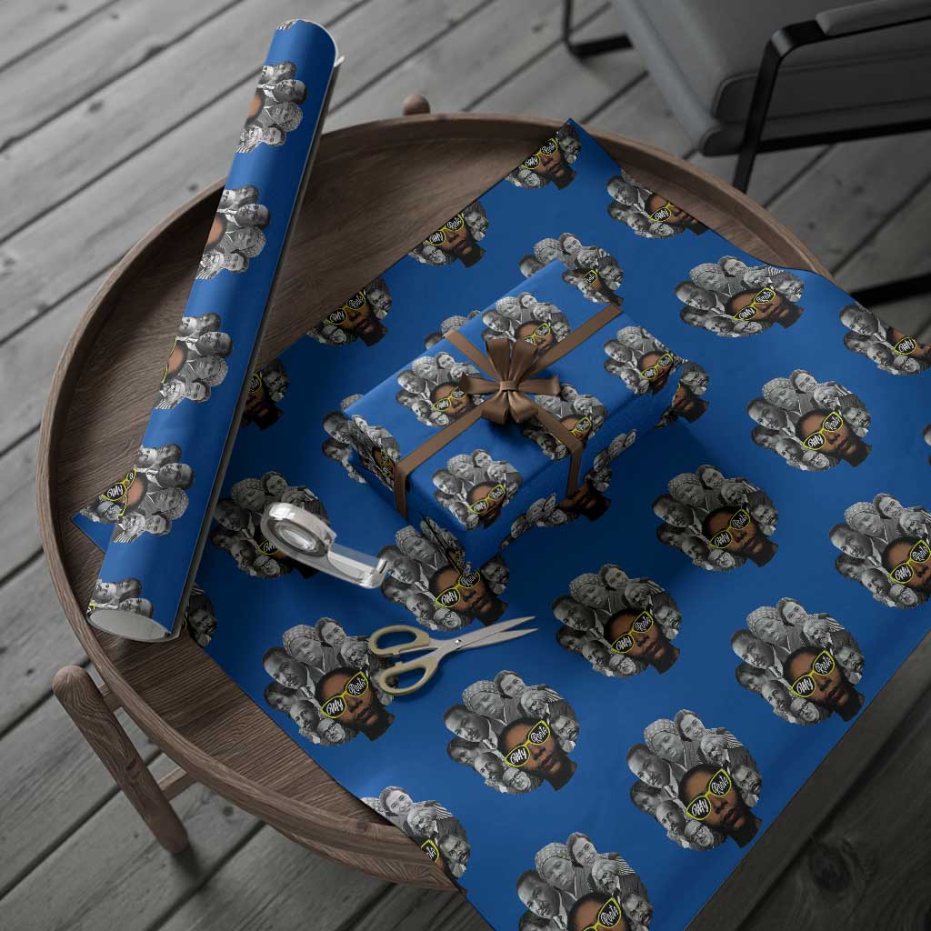 My Roots Black History Leaders Wrapping Paper Roll African American Heritage - Wonder Print Shop
