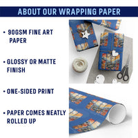 My Sin Was Great His Love Was Greater Wrapping Paper Roll Christian Easter Religious Bible Verse