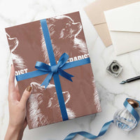 My Therapist Is A Pomeranian Wrapping Paper Roll Dog Lover Gift Idea