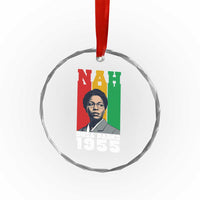 Nah Rosa Parks Quote Crystal Glass Ornament Civil Rights African American - Wonder Print Shop