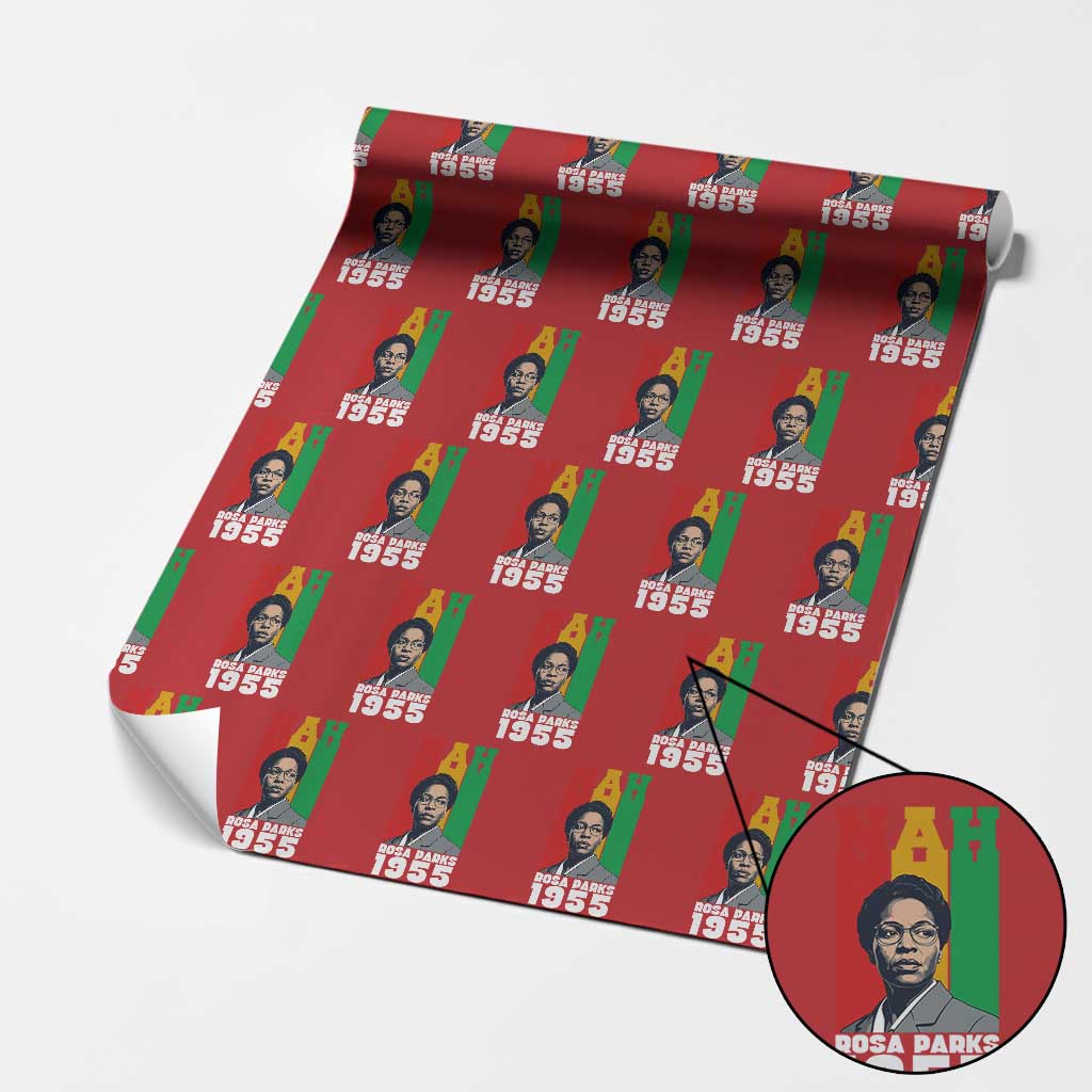 Nah Rosa Parks Quote Wrapping Paper Roll Civil Rights African American - Wonder Print Shop