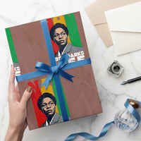 Nah Rosa Parks Quote Wrapping Paper Roll Civil Rights African American - Wonder Print Shop