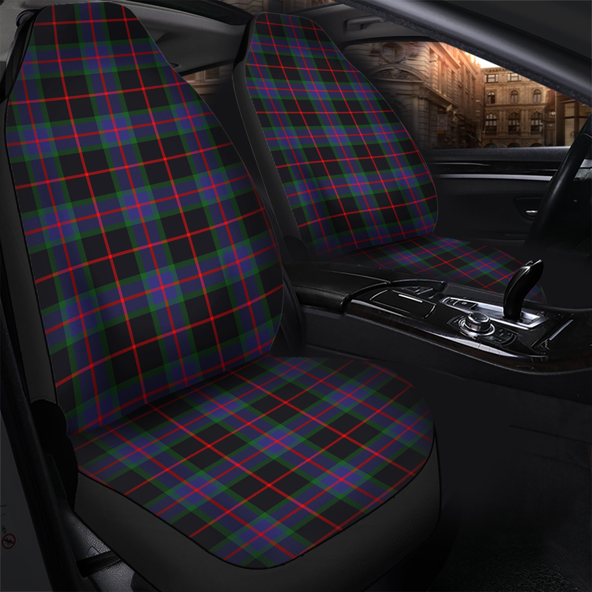 scottish-nairn-clan-tartan-car-seat-cover