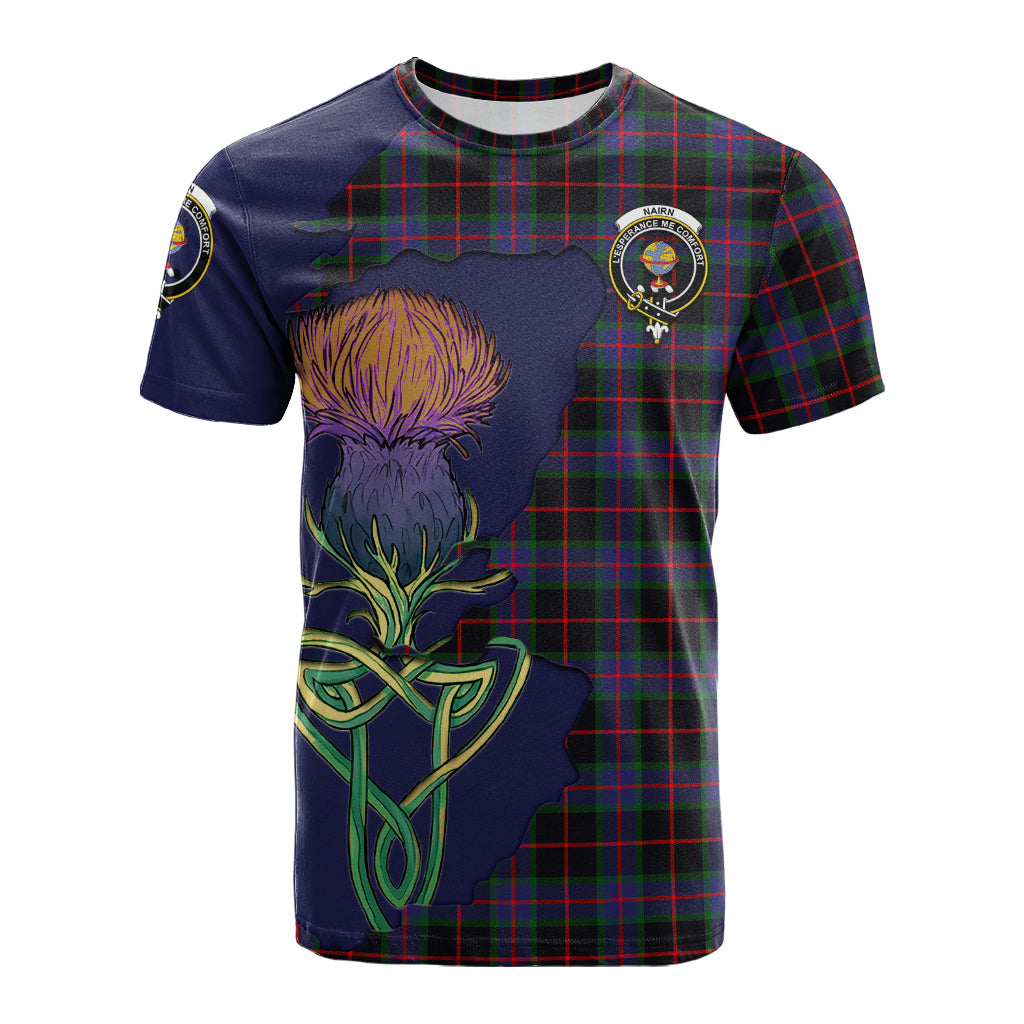 nairn-tartan-family-crest-t-shirt-tartan-plaid-with-thistle-and-scotland-map-t-shirt
